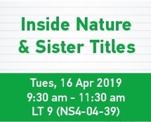 Invitation from NTU Library: Nature Publishing Talk