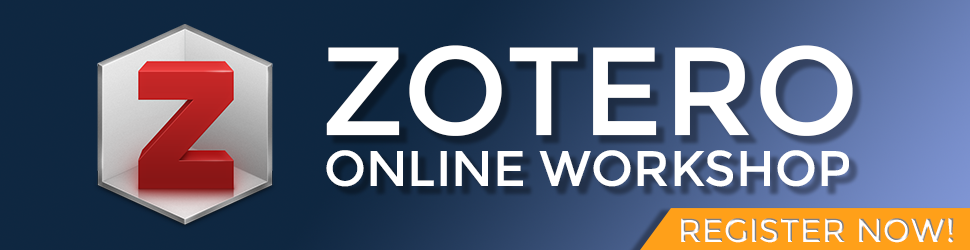 Zotero Citation Workshop banner